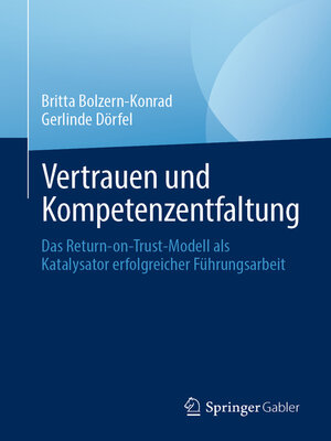 cover image of Vertrauen und Kompetenzentfaltung